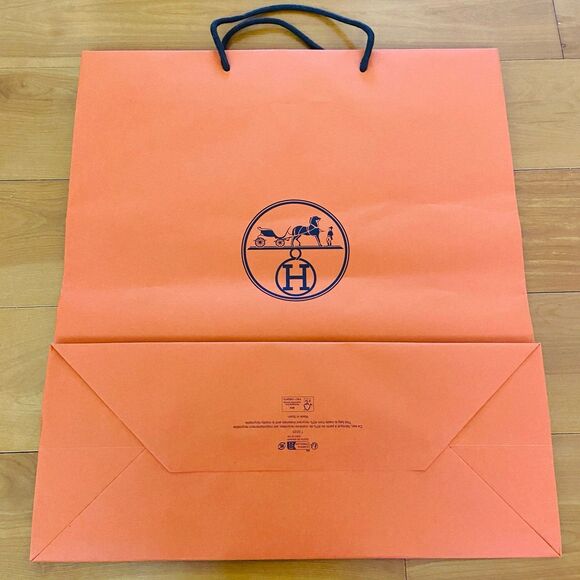 Hermes Paper Shopping Bag - large (18.5" x 16.5" x 6.75") [H] - Picture 4 of 5